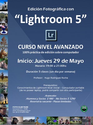 2-Flyer Curso Lightroom  Avanzado - FCT - Inicio 29 Mayo 2014